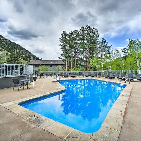 Estes Park Condo Rental Balcony With River Views! Dış mekan fotoğraf