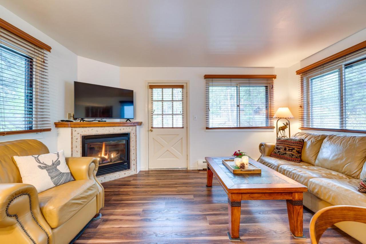Estes Park Condo Rental Balcony With River Views! Dış mekan fotoğraf