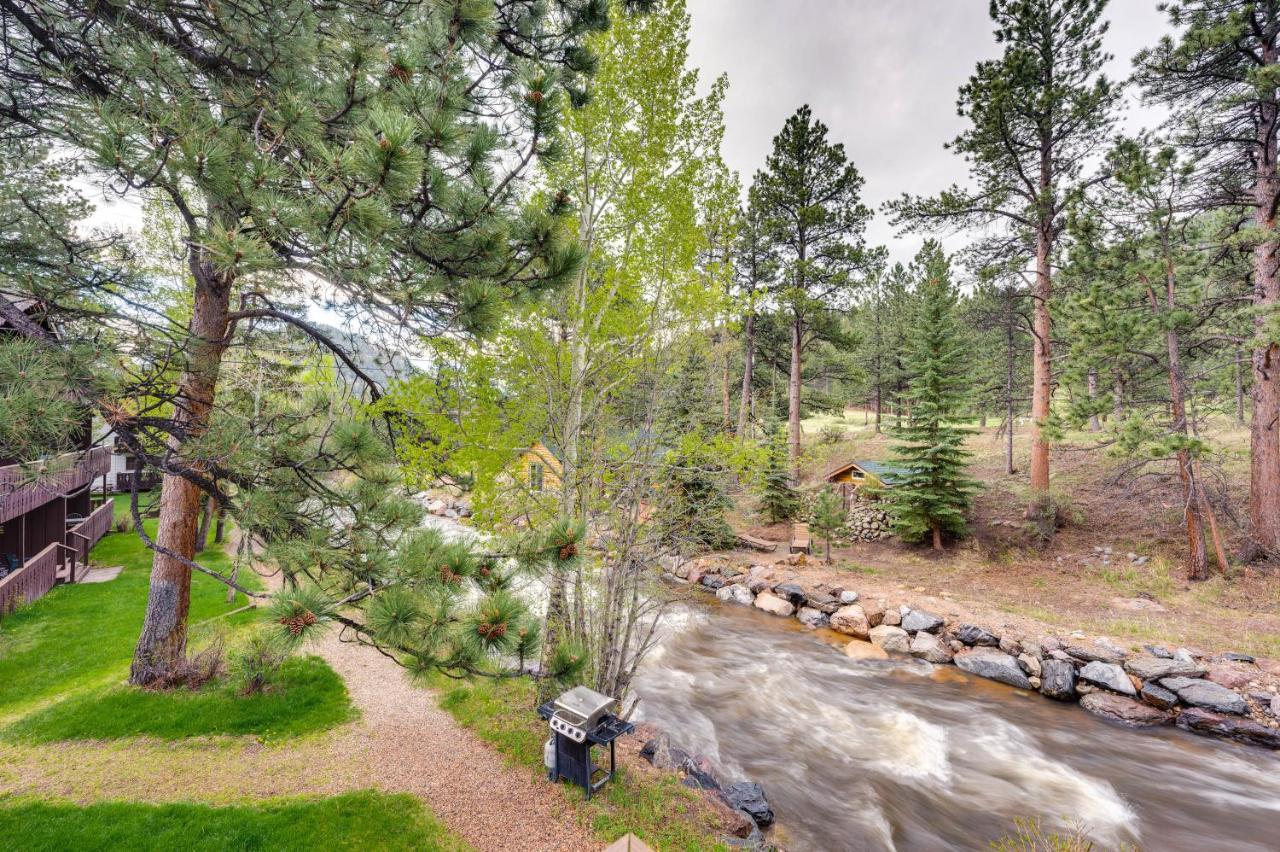 Estes Park Condo Rental Balcony With River Views! Dış mekan fotoğraf
